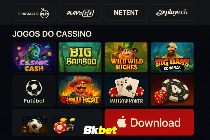 Jogos e bônus no Cassino BKBET