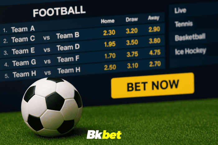 Aposte em apostas esportivas no cassino online BKBET